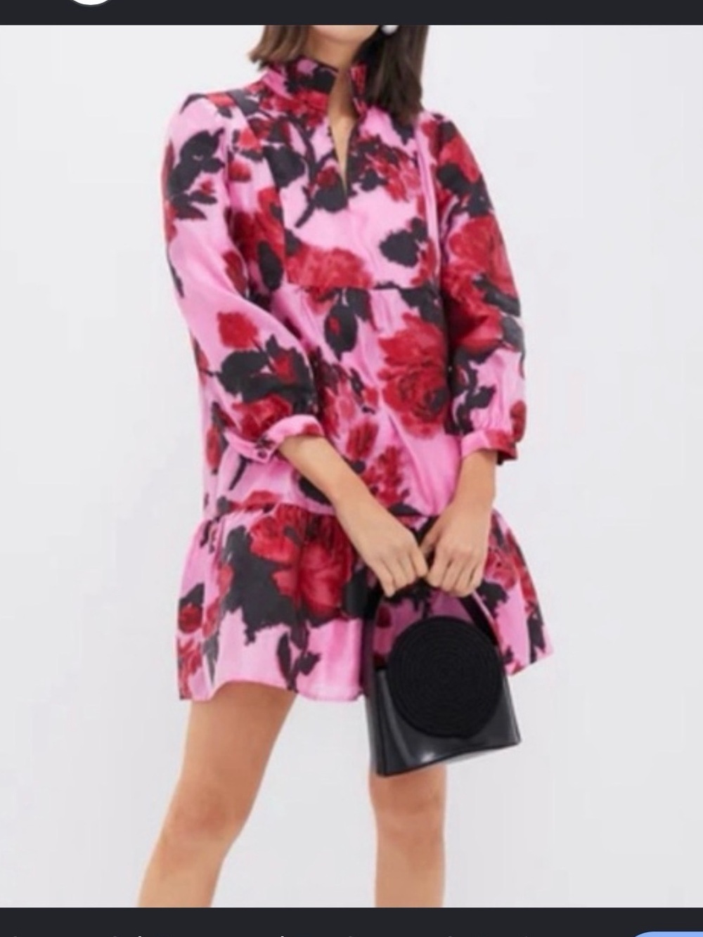 Tuckernuck Cerise Blossom Jacquard Palmerston Dress
